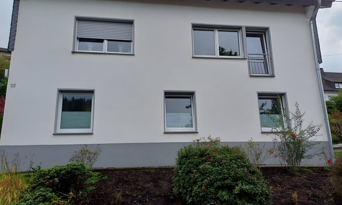 Kickenbach Apartamento | Apartamento 'Rumphorst' con terraza compartida, jardín privado y Wi-Fi