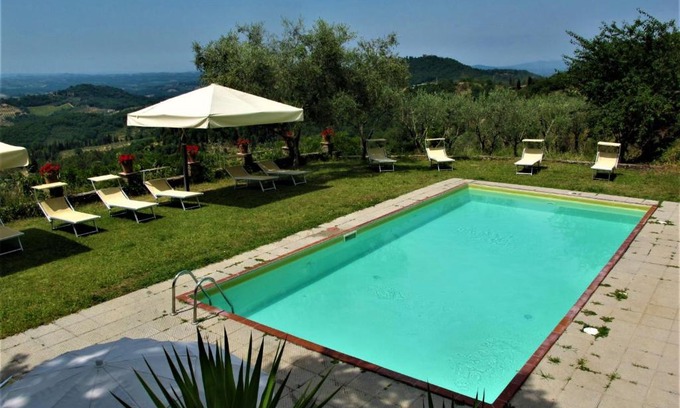 Greve in Chianti Apartamento | Apartment Rustico by Interhome