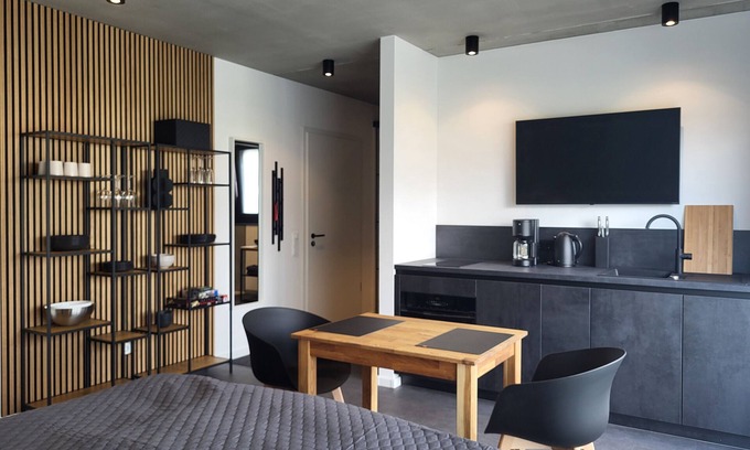 Muldestausee Apartamento | Apartment 'Schlossterrassen 8b' with Private Terrace, Shared Garden and Wi-Fi