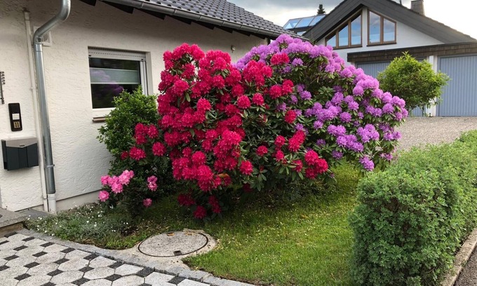 Unterkirnach Apartamento | Apartamento 'Schwarzwaldhirsch' con terraza privada y Wi-Fi