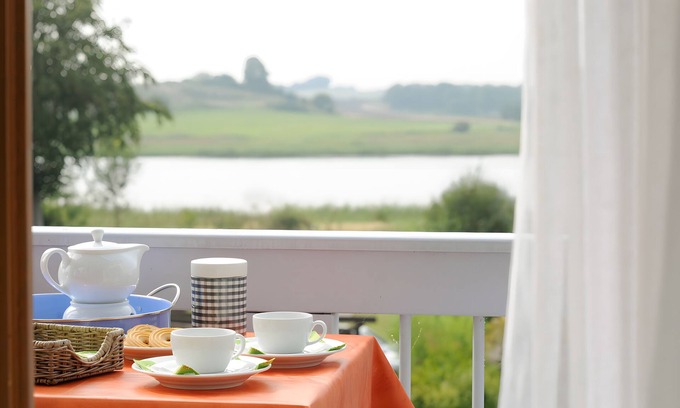 Neuensien Apartamento | Apartamento 'Seeblick Ferienwohnung' con vistas al lago, jardín compartido y Wi-Fi