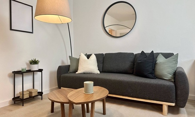 Neukirchen-Vluyn Apartamento | Apartamento-Firma-Baño Privado-Balcón