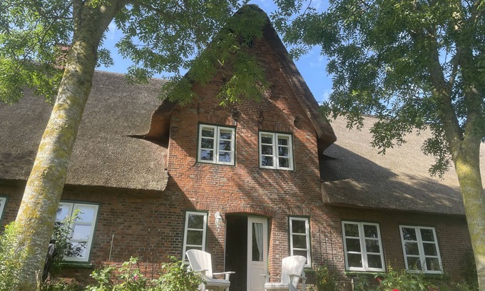 Pellworm Apartamento | Apartamento 'Silberhof 1856 - Detlev Von Lilienc' con terraza privada, jardín privado y Wi-Fi