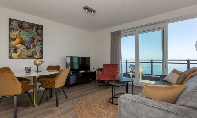Sint-Annaland Apartamento | Apartamento Sint Annaland con vistas al puerto