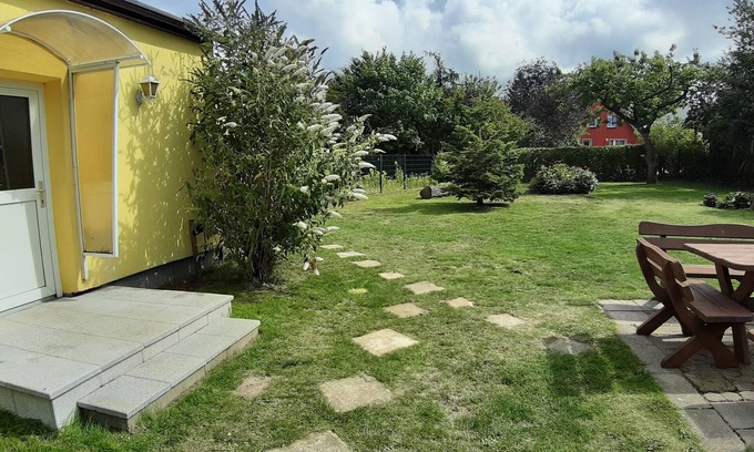 Lohme Apartamento | Apartamento Smillenzweg con jardín vallado