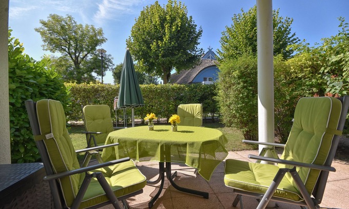 Zingst Apartamento | tranquilo, centro u. Apartamento cerca de la playa, terraza, parking privado, wifi.