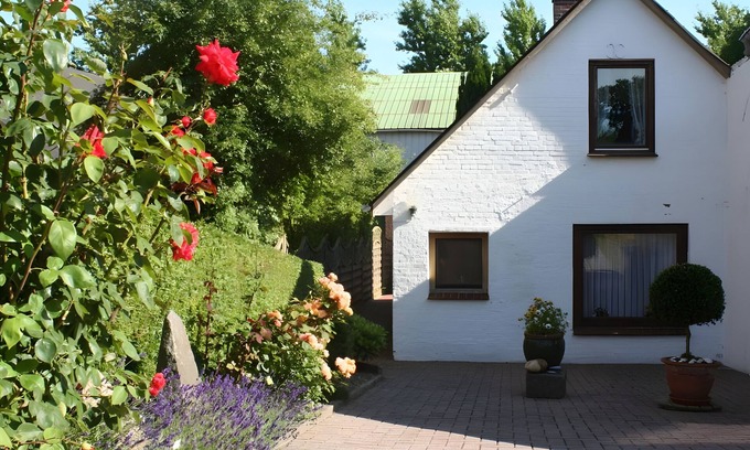 Nordstrand Casa | Apartamento 'Sorgenfrei' con terraza privada, jardín privado y Wi-Fi