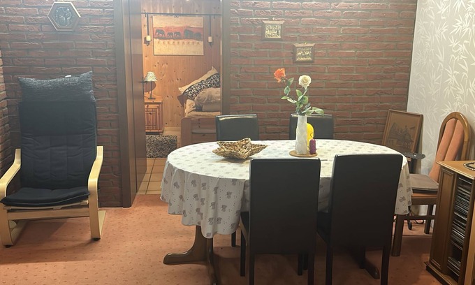 Baunatal Apartamento | Apartamento 'Souterrainwohnung Zum Leiselsee' con jardín compartido y Wi-Fi