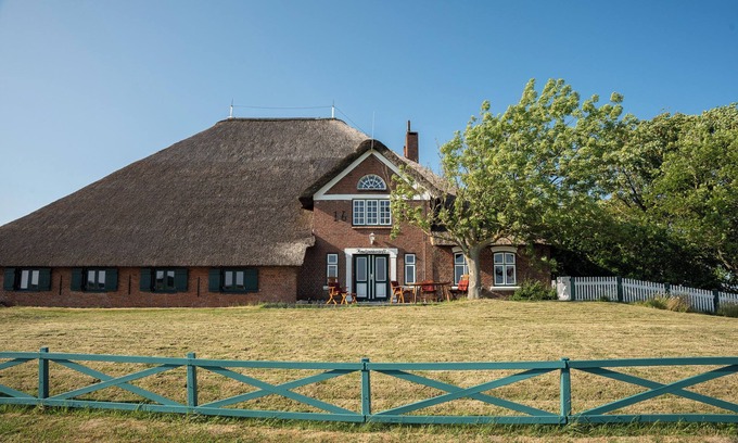 Westerhever Apartamento | Apartamento 'Strandläufer' con terraza y jardín compartidos