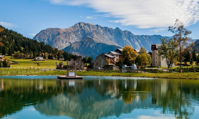 La Morte Apartamento | Apartment 'Superbe Studio Au Pied Des Pistes' with Mountain View, Shared Garden and Wi-Fi