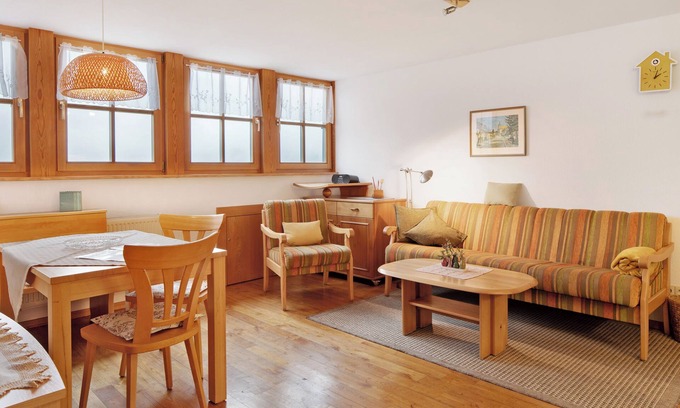 Horben Apartamento | Apartamento 'Talblick' con terraza compartida, jardín compartido y Wi-Fi