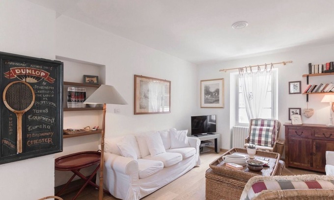 Cavaion Veronese Apartamento | Apartamento 'Tenuta Naiano Leonardo' con jardín compartido, Wi-Fi y aire acondicionado