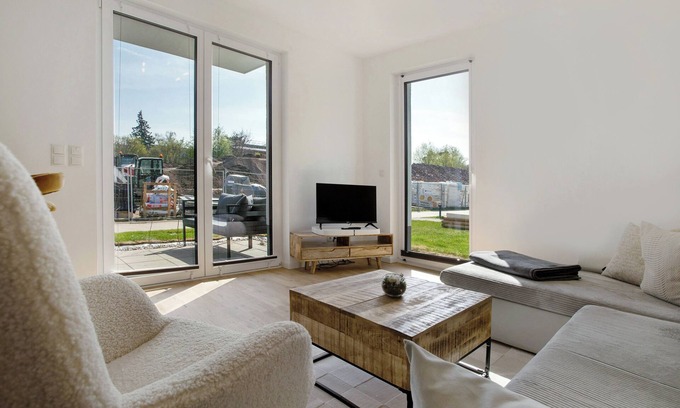 Innenstadt Apartamento | Apartamento 'Top Loft Mit Gartenterrasse' con terraza privada, jardín compartido y Wi-Fi