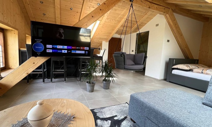 Castelfondo Apartamento | Apartamento Truma Swing Castelfondo con jardín compartido y Wi-Fi