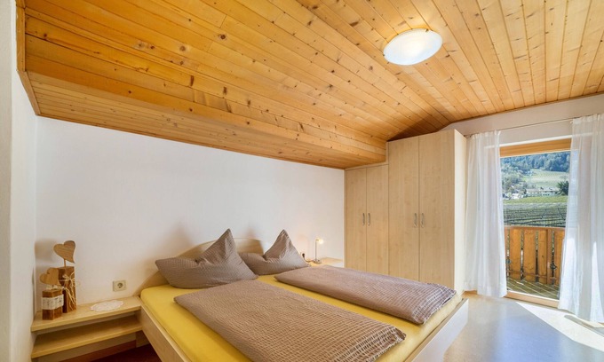 Naturno Apartamento | Apartamento 'Typ A Haus Pöder' con vistas a la montaña, jardín compartido y Wi-Fi