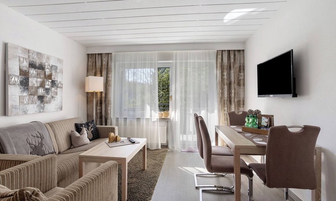 Ortsmitte Apartamento | Apartamento 'Typ 1' con jardín compartido, balcón y Wi-Fi
