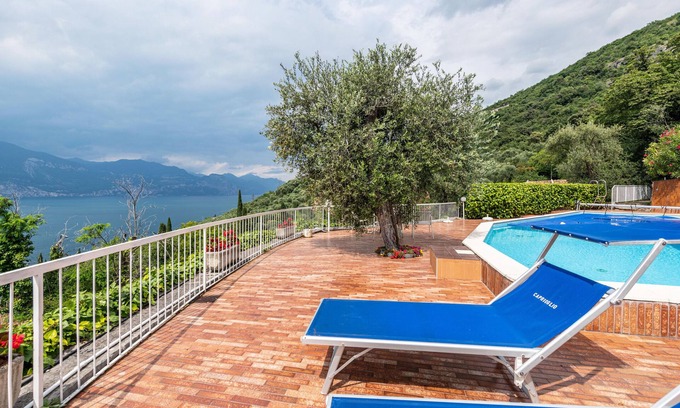 Pai Apartamento | Apartamento 'Villa Verde' con vistas al lago, piscina compartida y aire acondicionado