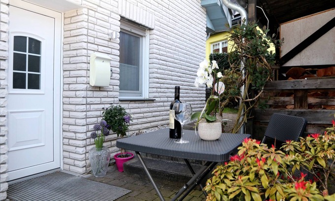 Herscheid Apartamento | Apartamento 'Vogler' con terraza privada y Wi-Fi