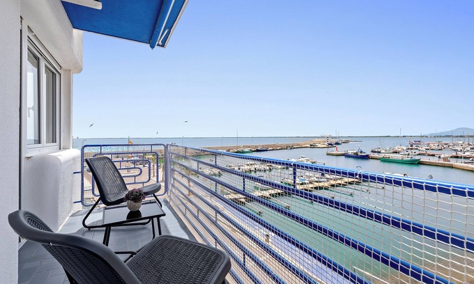 L'Ampolla Apartamento | Apartamento 'Vora Port' con vistas al mar, Wi-Fi y aire acondicionado