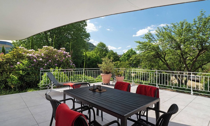 Kappelrodeck Apartamento | Apartamento 'Weinberglounge' con terraza privada, balcón y Wi-Fi