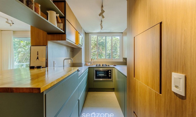 Centro Apartamento | Apartment With 2 Suites and Barbecue. Mde0406