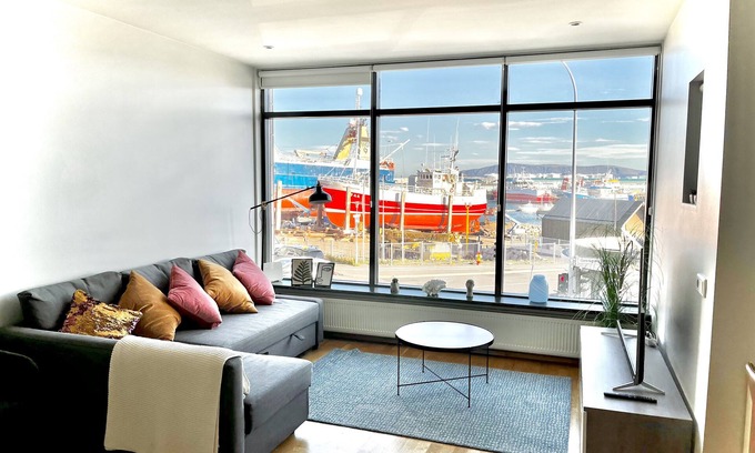 Vesturbær Apartamento | Apartamento con vista al mar, en el centro de Reykjavik