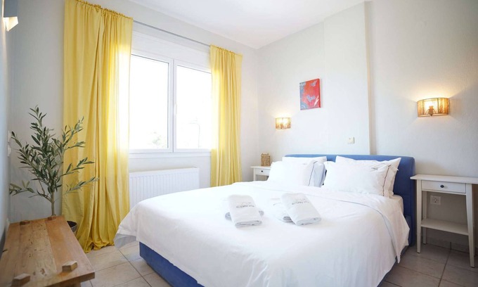 Neos Marmaras Apartamento | Apartment with panoramic sea view