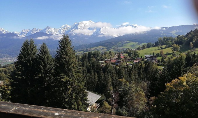 Combloux Apartamento | Apartment with panoramic view and pool