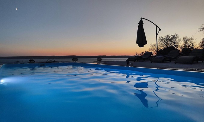 Baric Draga Apartamento | Apartamento con piscina en Karlobag