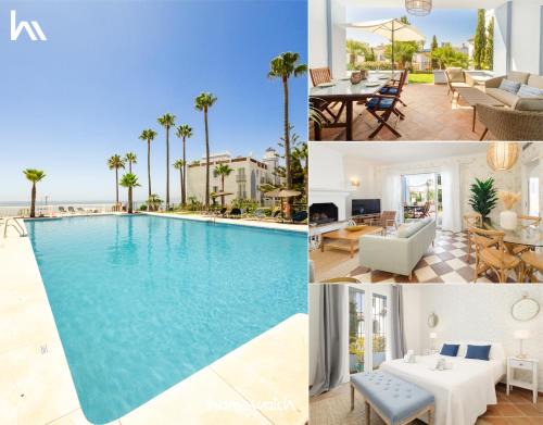 Bahia de Casares Apartamento | Apartment, with private terrace and in beachfront urbanization with heated pool, in Casares Costa