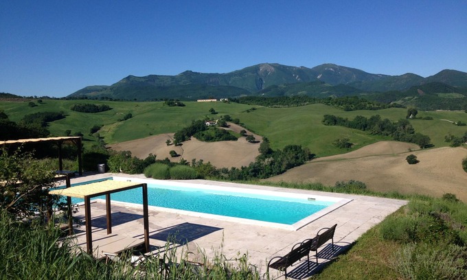 Cagli Apartamento | Apartamento con piscina cerca de Urbino / Gubbio / sea-10% en diciembre de 2019