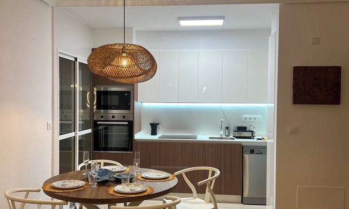 Los Geraeos Apartamento | Apartamento con piscina, cancha de padel, terraza y wifi (apto para mascotas)