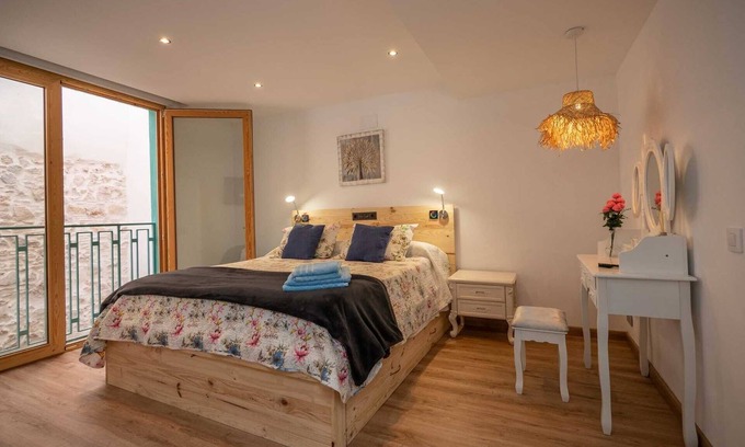 Centro histórico de Peniscola Apartamento | Apartamento con terraza