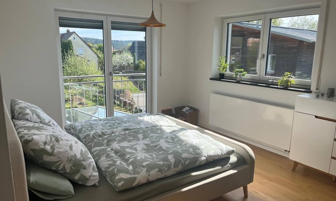 Altdorf bei Nuernberg Apartamento | Apartment with two double rooms