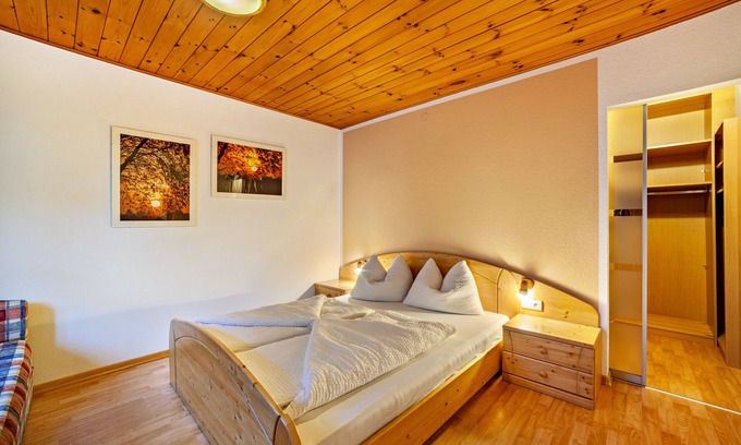 Laces Apartamento | Apartamento 'Wohnung Morgenduft Schnalserhof' con vistas a la montaña, terraza compartida y Wi-Fi