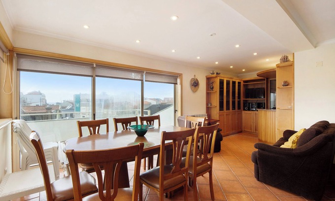 Torreira Apartamento | Apartamento 'Xavega' con vistas al mar, terraza privada y balcón