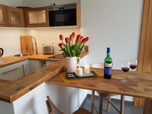 Wendisch Rietz Apartamento | Apartment zum Strand