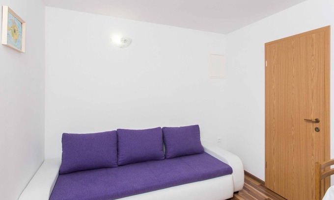 Mlini Apartamento | Apartments Djurkovic - One-Bedroom Apartment with Shared Terrace and Sea View