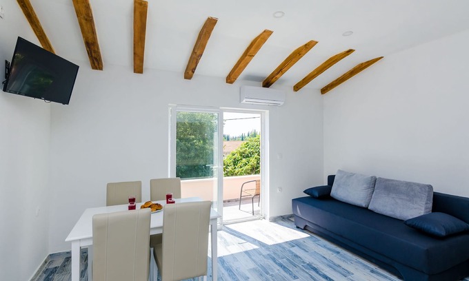 Cilipi Apartamento | Apartamentos Dubrovnik Airport - Apartamento de un dormitorio con balcón 1.