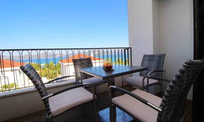 Drace Apartamento | Apartments Kula - Apartamento Comfort de 1 dormitorio con balcón y vistas al mar-A4