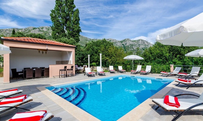 Srebreno Apartamento | Apartments Mali Paradiso - Comfort Studio Apartment with Balcony and Pool View(A2)