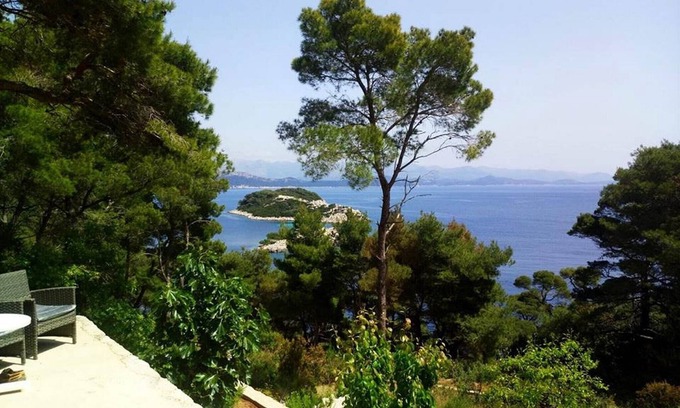 Saplunara Apartamento | Apartments Matuško Mljet - Apartamento de 2 dormitorios con terraza y vistas al mar