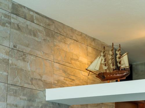 Krucica Apartamento | Apartments Melany - One Bedroom Apartment with Shared Terrace and Sea View