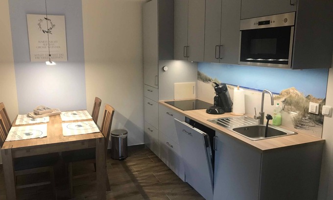 Lembruch Apartamento | Apartamentos Möwe - Apartamento en planta baja con vista al lago