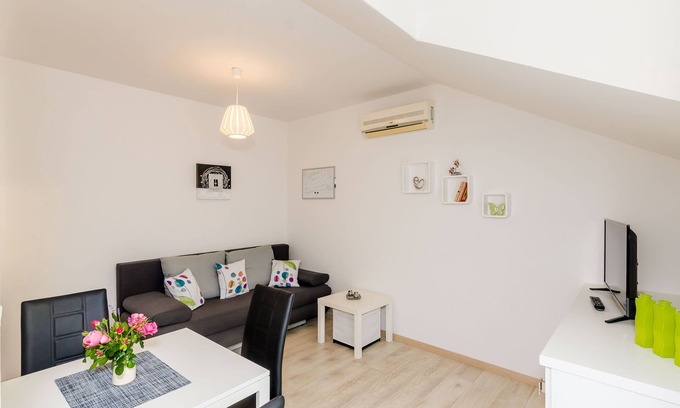 Zvekovica Apartamento | Apartments Villa Key - Apartamento estándar de una habitación con balcón