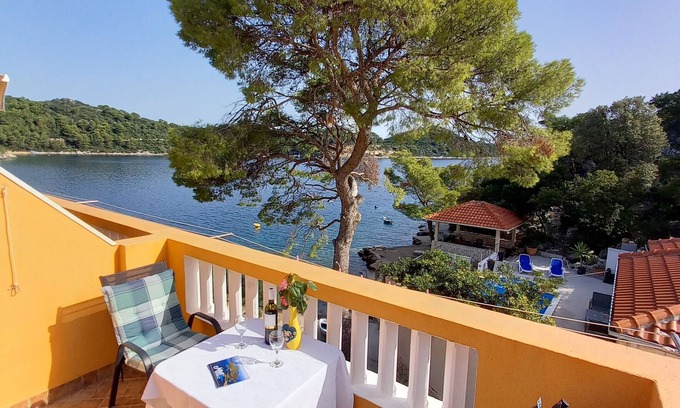 Sobra Apartamento | Apartamentos Vinko Mljet- Apartamento de 1 dormitorio con terraza