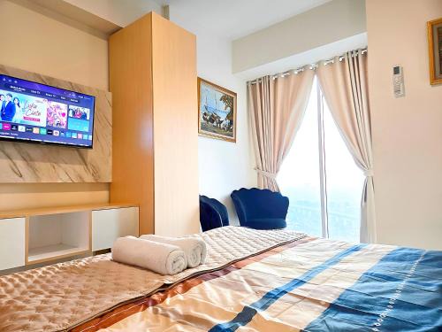Pekayon Jaya Apartamento | Apatermend grand kamala lagoon 1BR Cozy & Elegant by LuckyStay