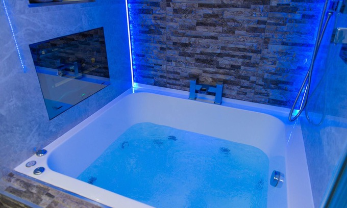 Huddersfield Apartamento | Apartamento-De Lujo-Baño privado con hidromasaje-First Floor Back Flat