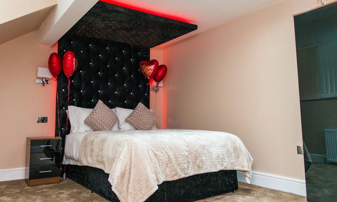 Huddersfield Apartamento | Apartamento-Baño privado con hidromasaje-Attic Flat