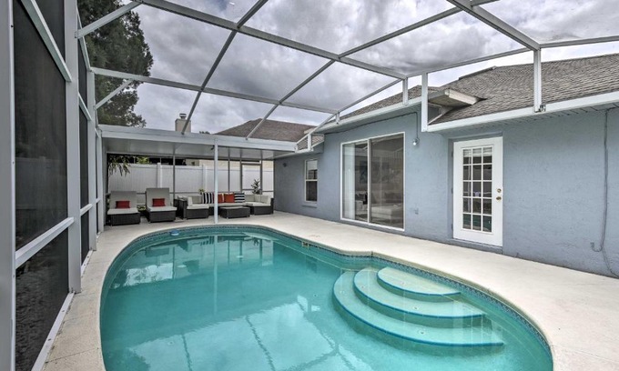 Apopka Casa | Apopka Single-Story Home with Private Lanai and Pool!